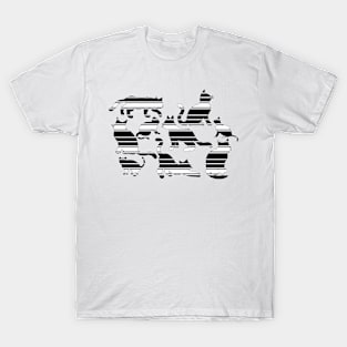 Striped Cats For Halloween , Optical Illusion T-Shirt